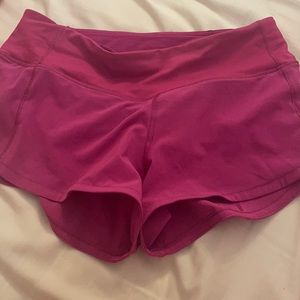 lulu lemon 2.5 inch speed up shorts